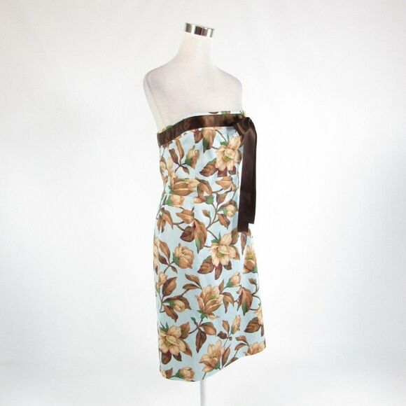 Light blue JENNIFER REALE DESIGN A-line dress 10 - Picture 3 of 8